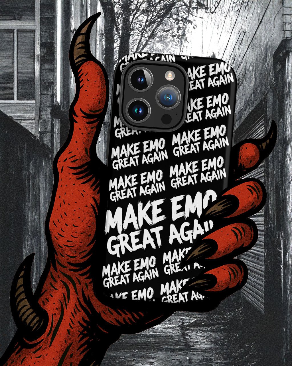 MAKE EMO GREAT AGAIN – iPhone Phone Case