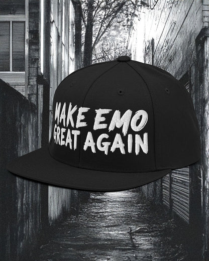 Make Emo Great Again Snapback Hat
