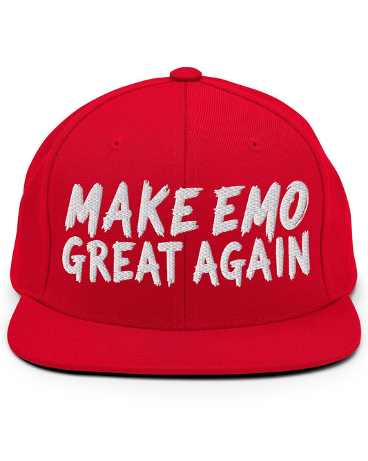 Make Emo Great Again Snapback Hat