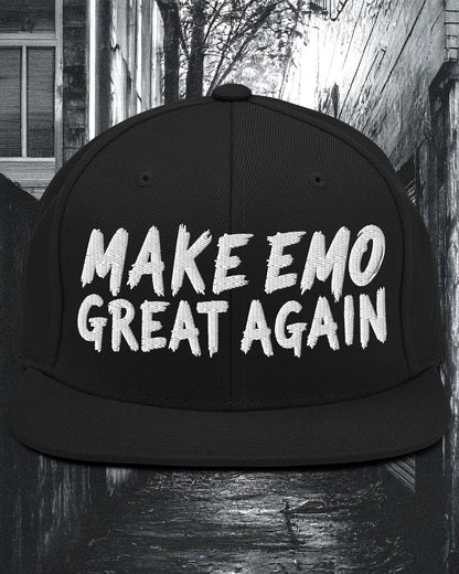 Make Emo Great Again Snapback Hat