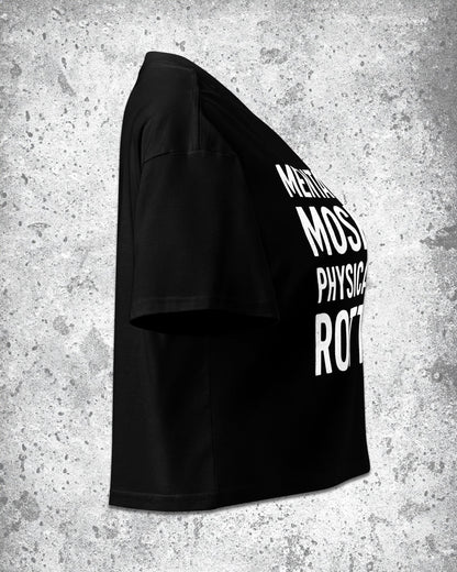 Mentally I'm Moshing Crop Top