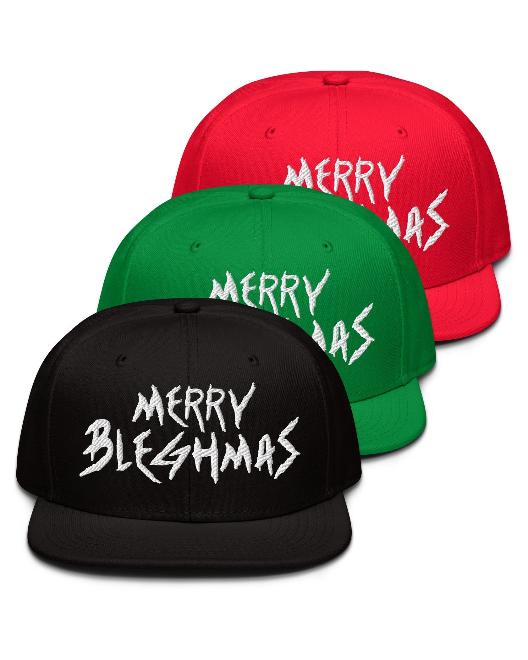 Merry Bleghmas Snapback Hat