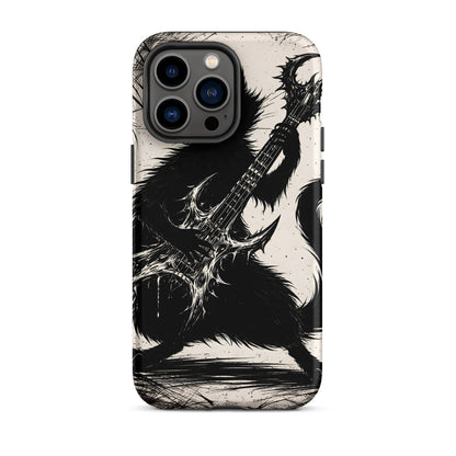 Metal Cat iPhone Tough Case