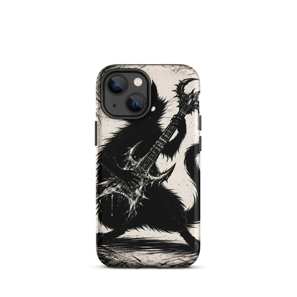 Metal Cat iPhone Tough Case