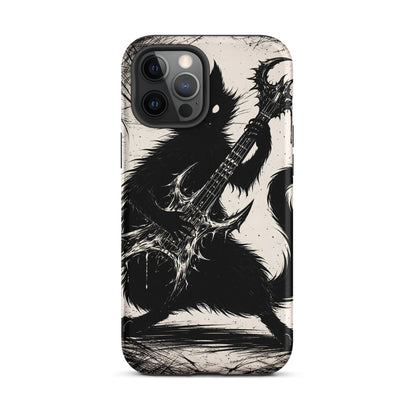 Metal Cat iPhone Tough Case