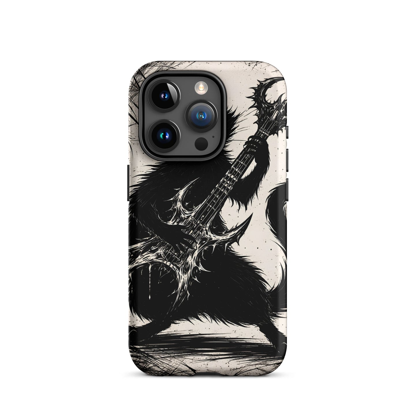 Metal Cat iPhone Tough Case