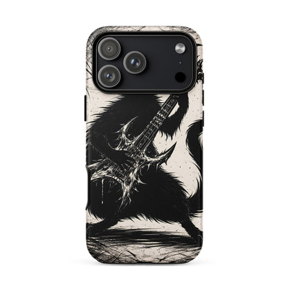 Metal Cat iPhone Tough Case