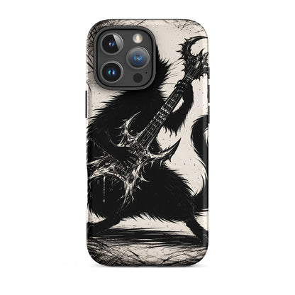 Metal Cat iPhone Tough Case