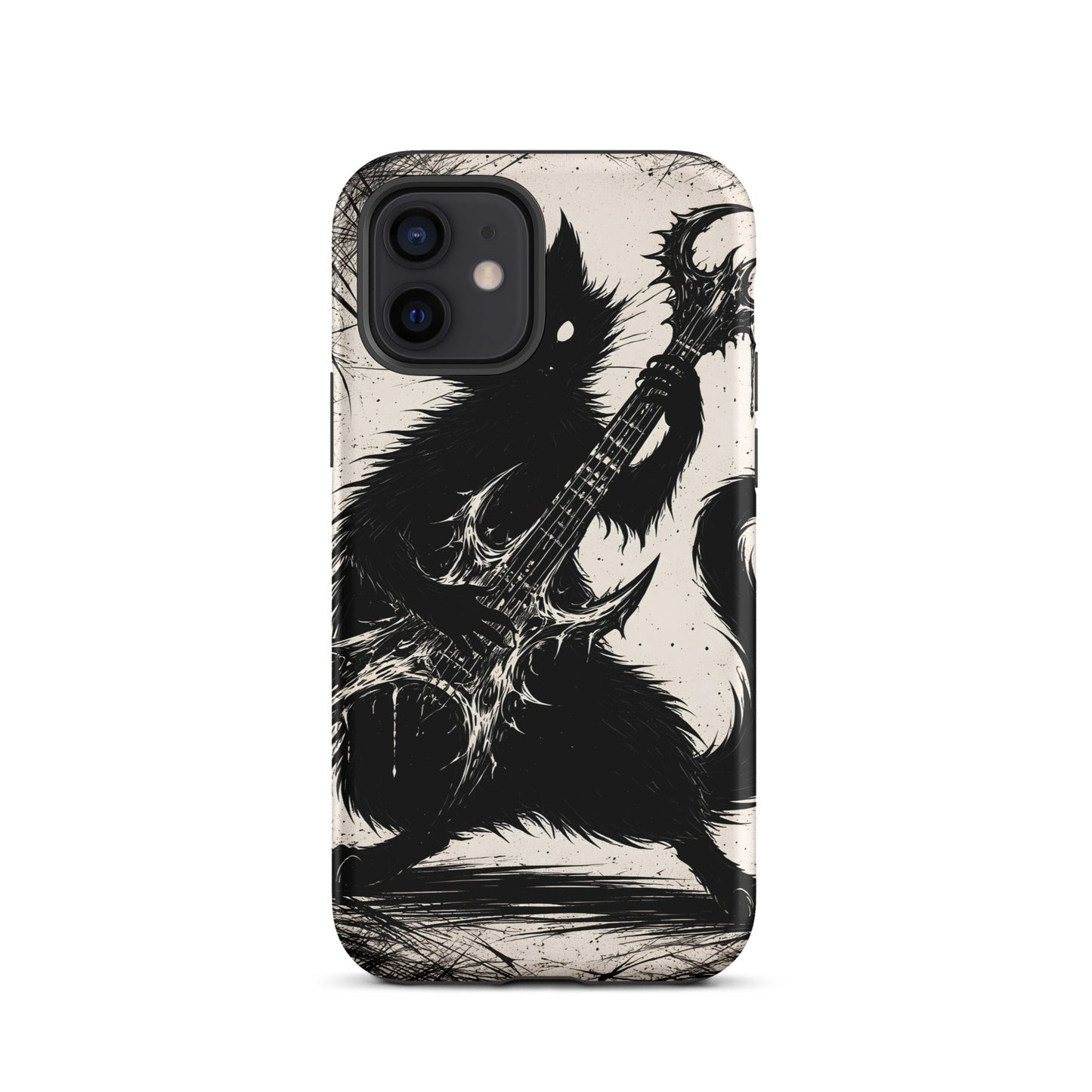 Metal Cat iPhone Tough Case