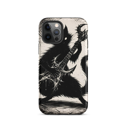 Metal Cat iPhone Tough Case