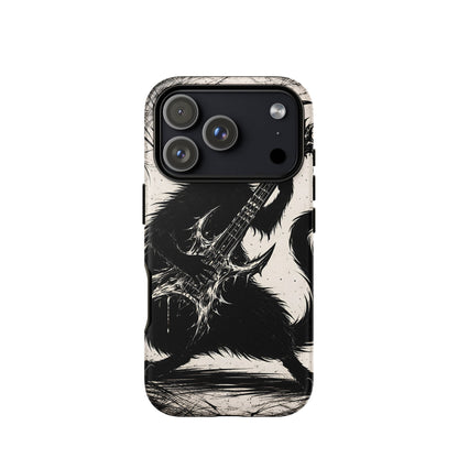Metal Cat iPhone Tough Case