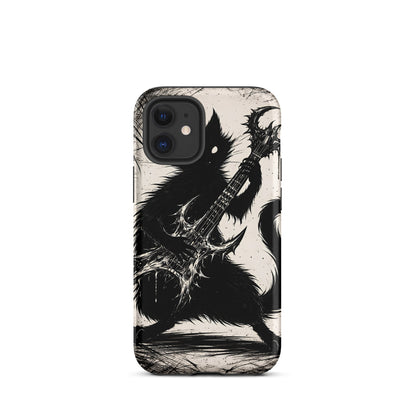 Metal Cat iPhone Tough Case