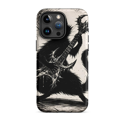 Metal Cat iPhone Tough Case