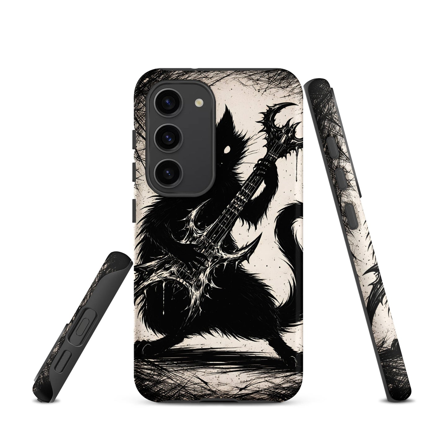 Metal Cat Samsung Tough Case