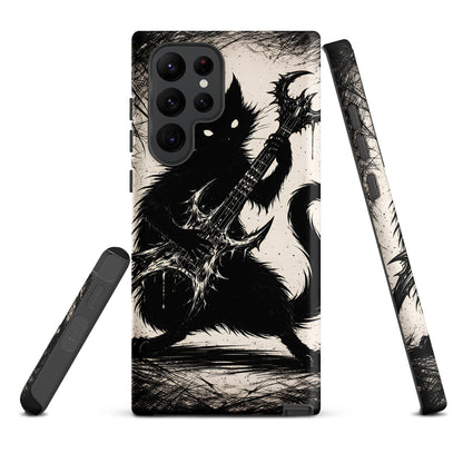 Metal Cat Samsung Tough Case