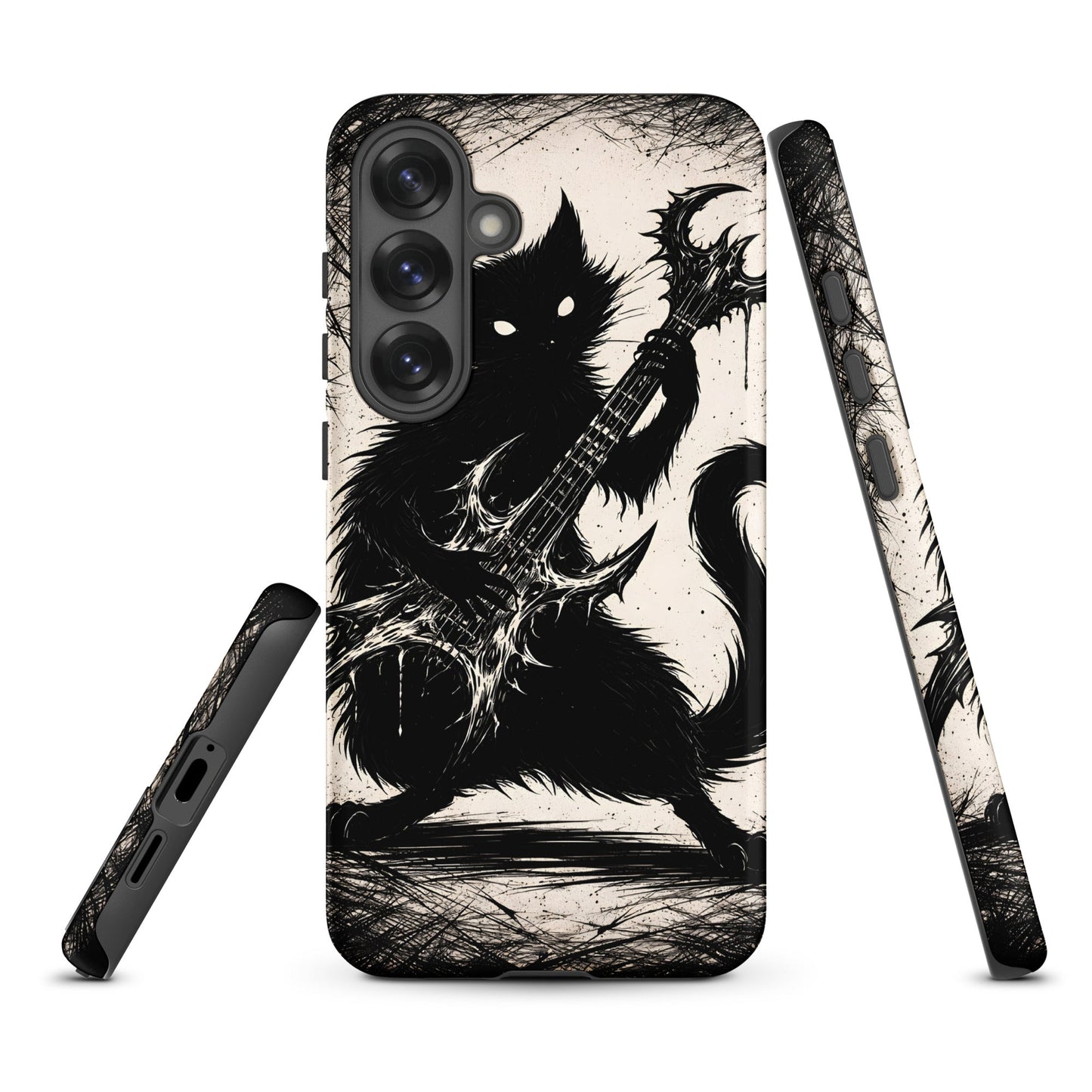 Metal Cat Samsung Tough Case