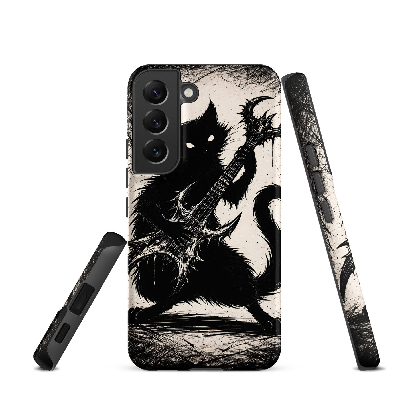 Metal Cat Samsung Tough Case