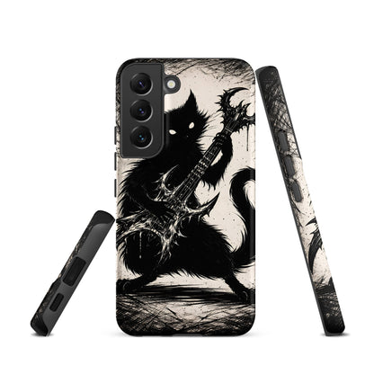 Metal Cat Samsung Tough Case