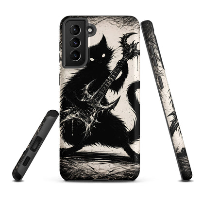Metal Cat Samsung Tough Case