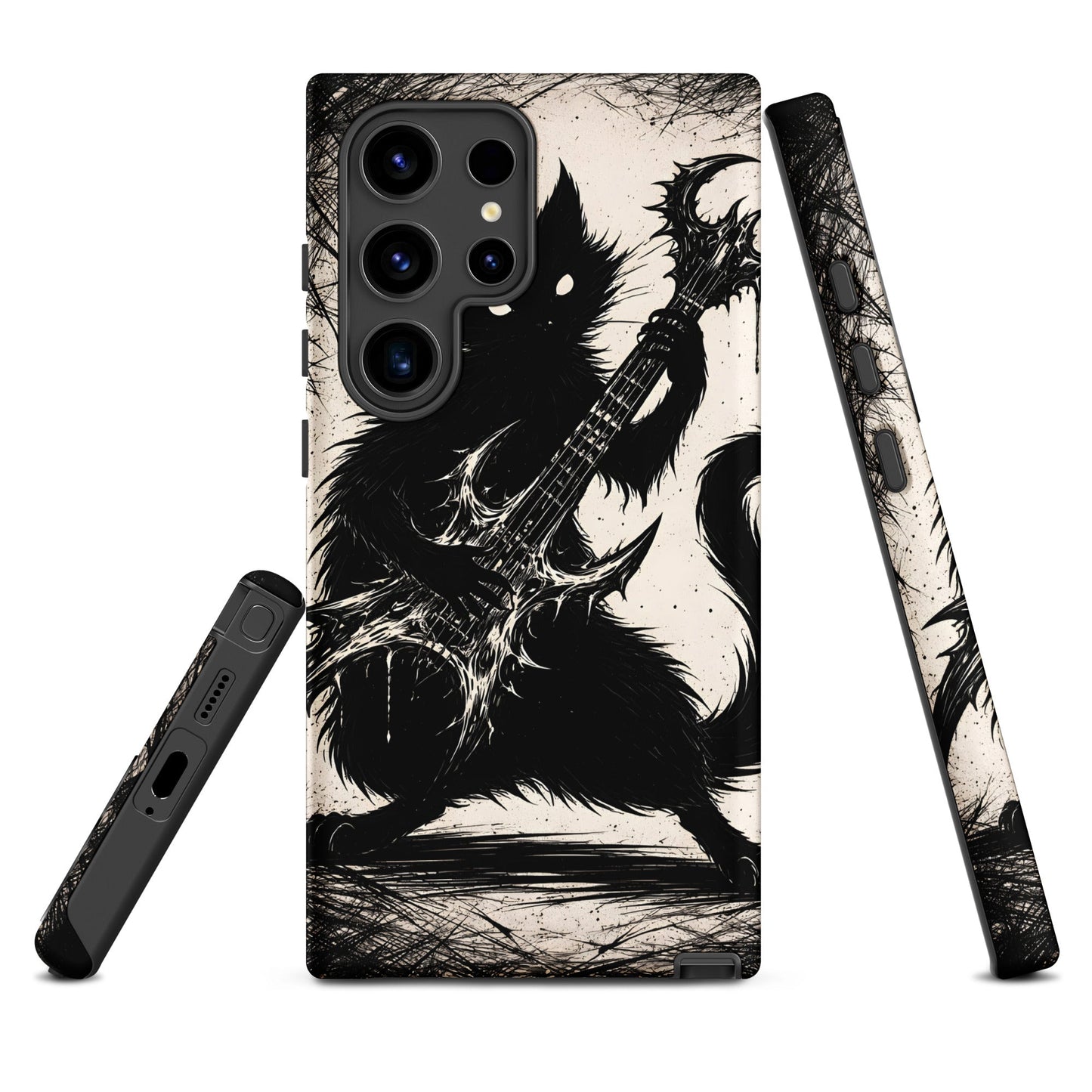 Metal Cat Samsung Tough Case