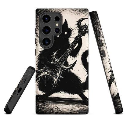 Metal Cat Samsung Tough Case