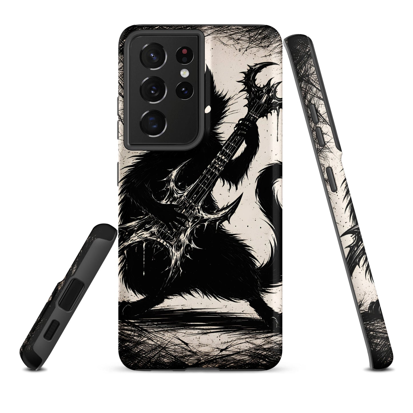 Metal Cat Samsung Tough Case