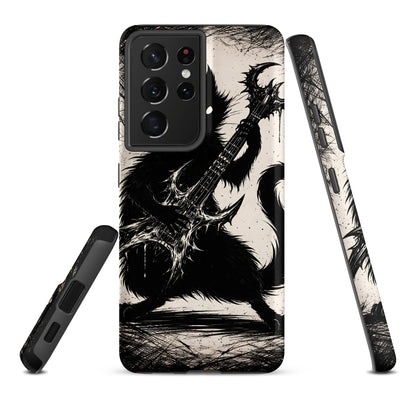 Metal Cat Samsung Tough Case