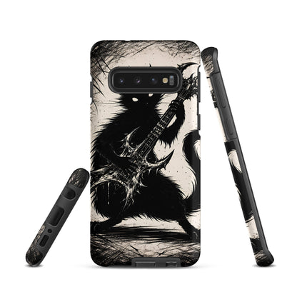 Metal Cat Samsung Tough Case