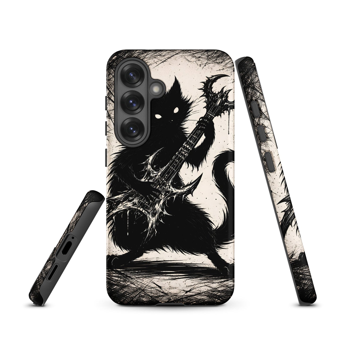 Metal Cat Samsung Tough Case