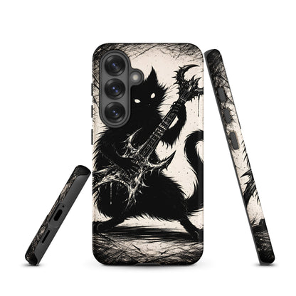 Metal Cat Samsung Tough Case