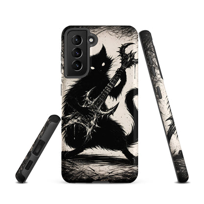 Metal Cat Samsung Tough Case