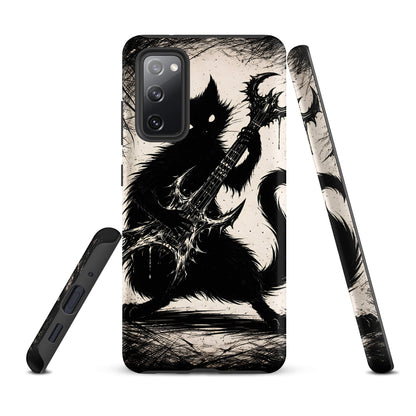 Metal Cat Samsung Tough Case