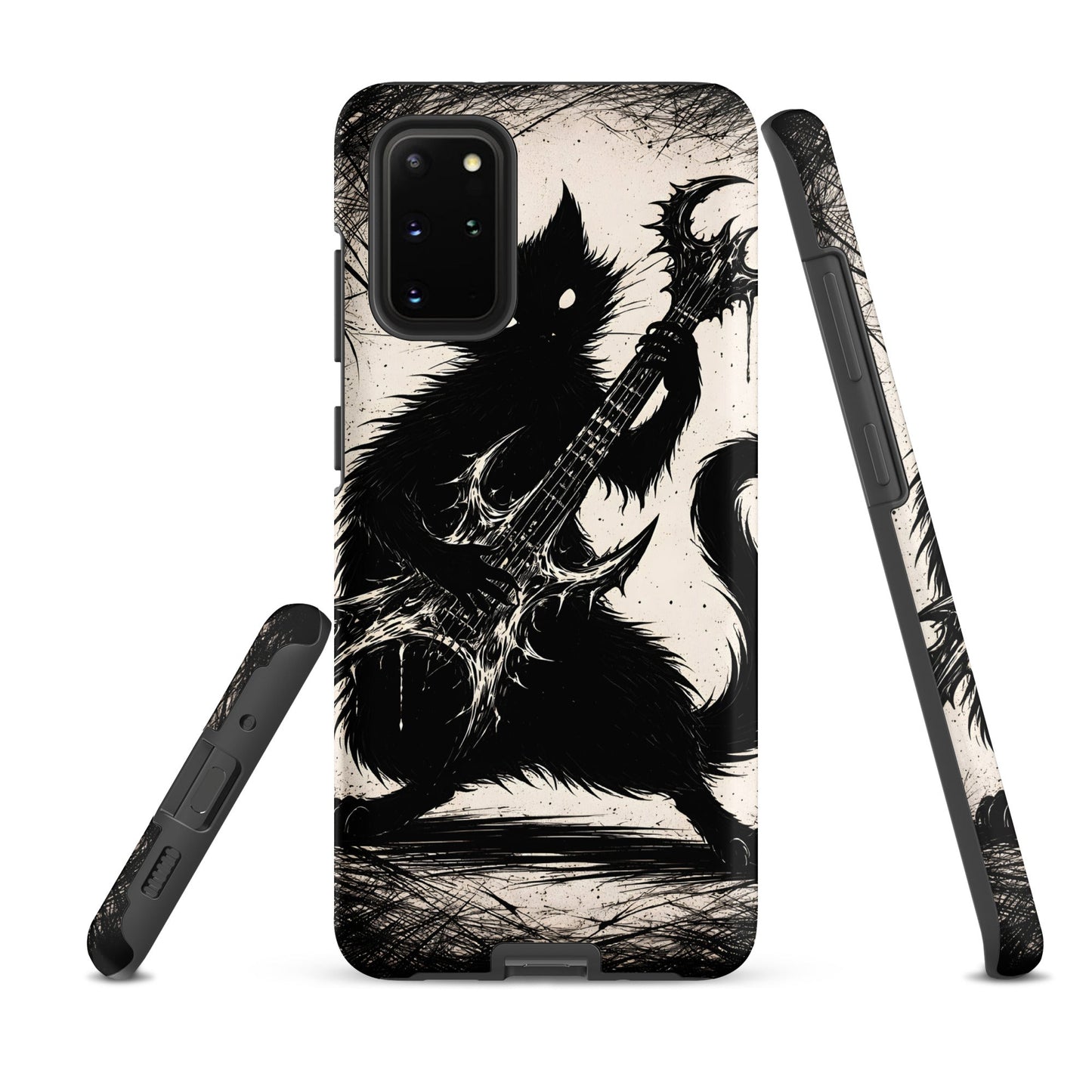Metal Cat Samsung Tough Case