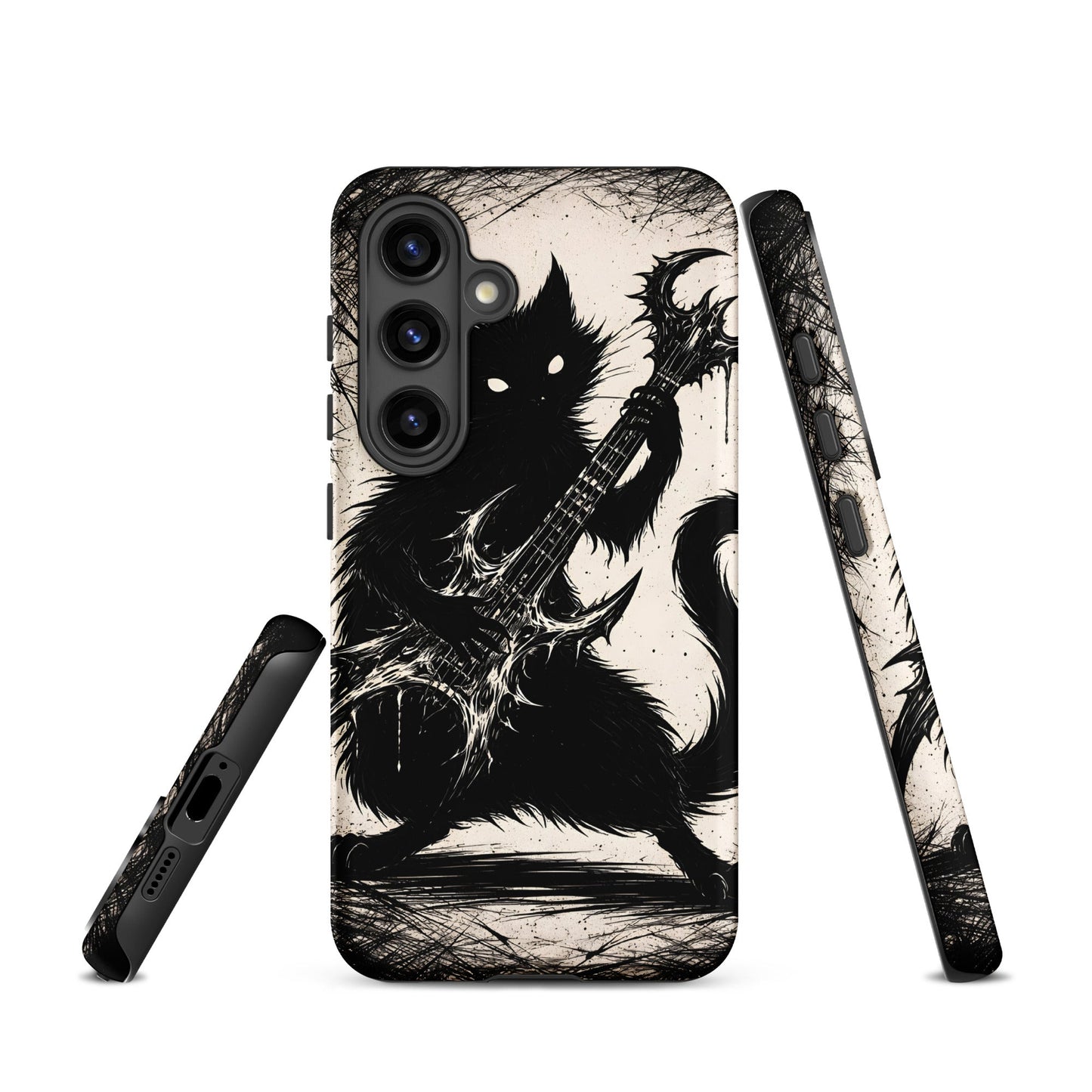 Metal Cat Samsung Tough Case