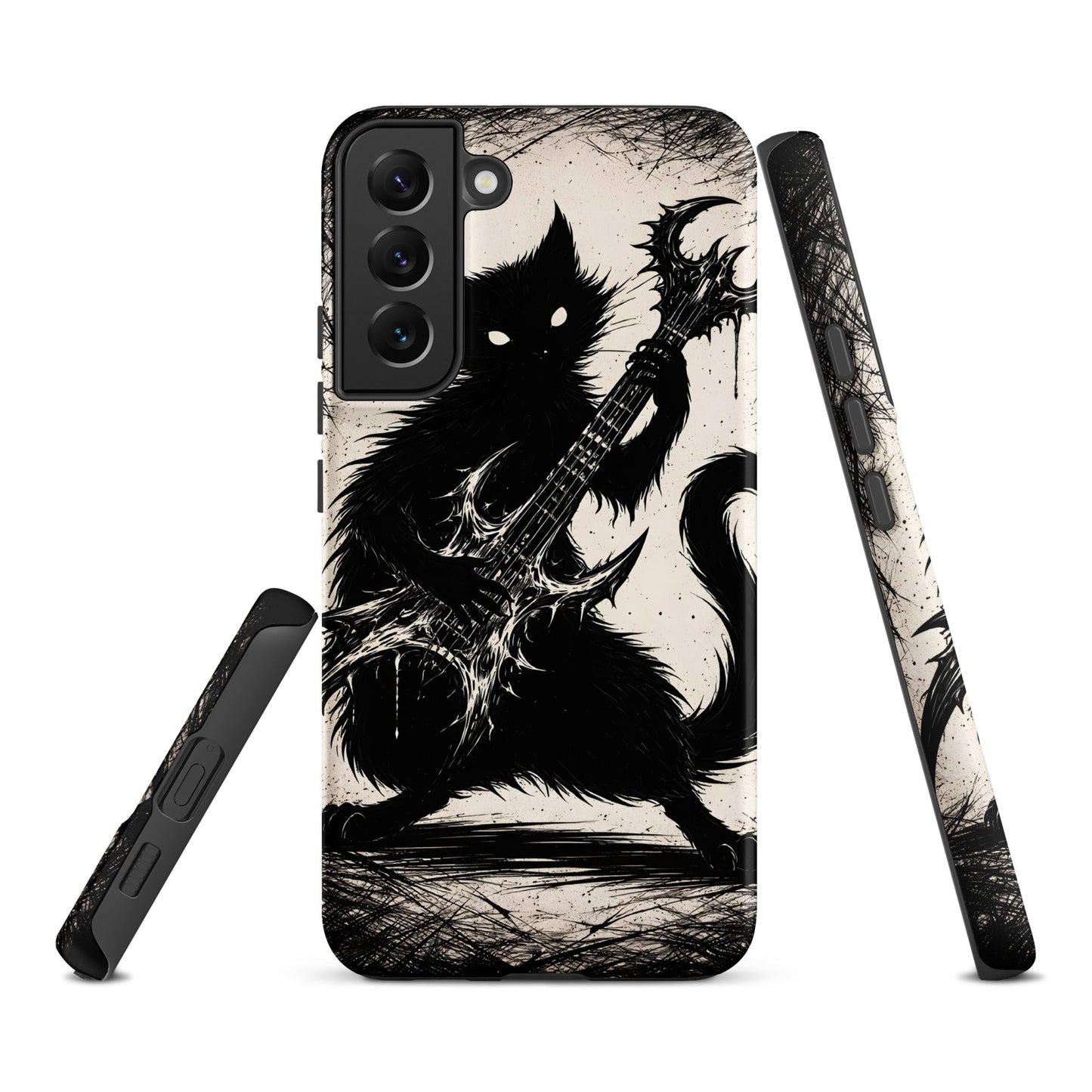 Metal Cat Samsung Tough Case