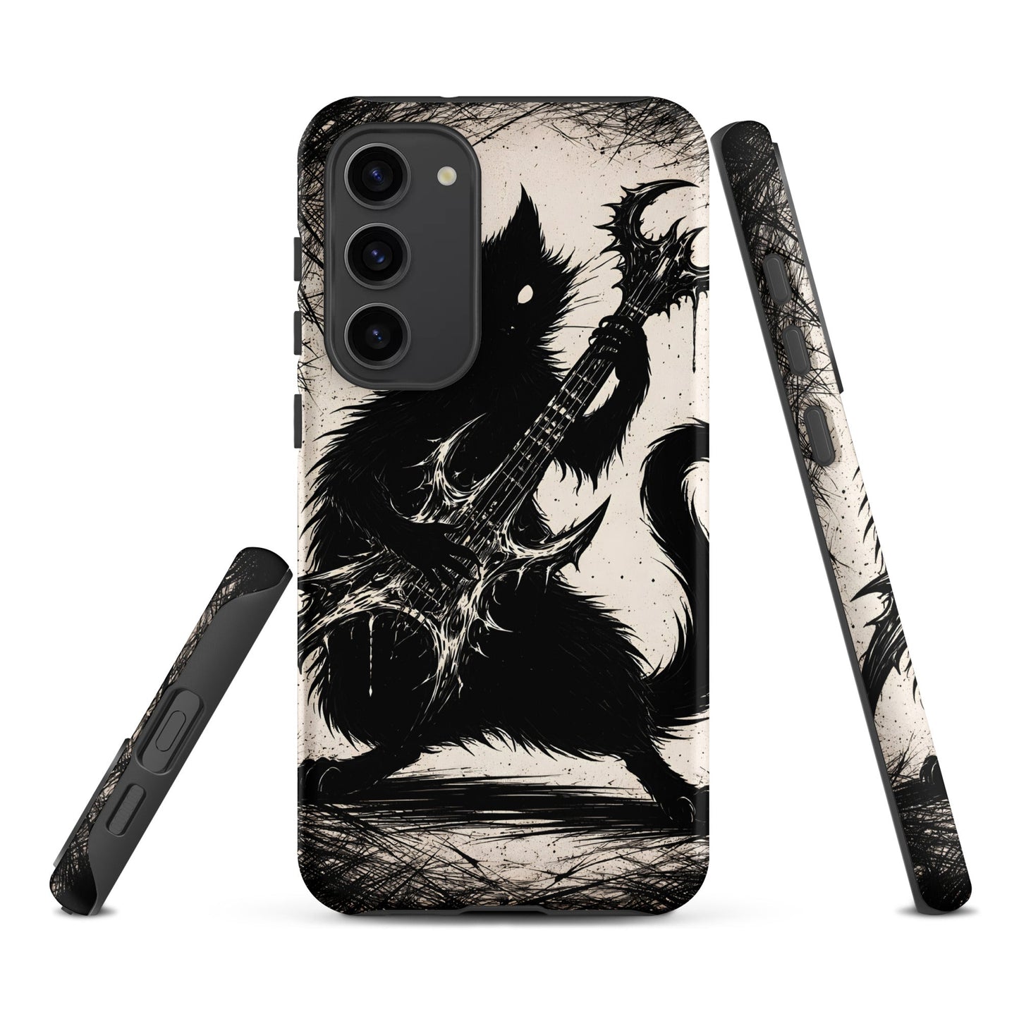 Metal Cat Samsung Tough Case