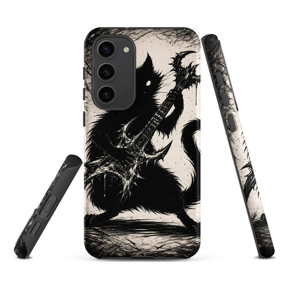 Metal Cat Samsung Tough Case