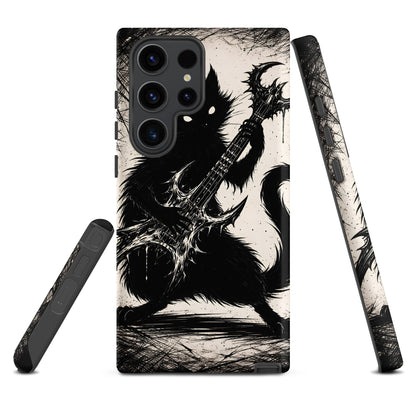 Metal Cat Samsung Tough Case