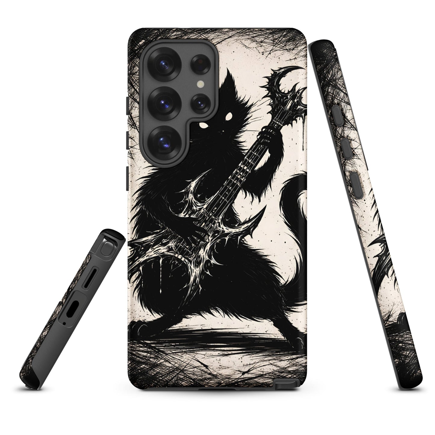 Metal Cat Samsung Tough Case