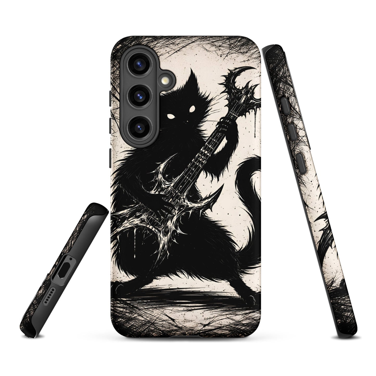 Metal Cat Samsung Tough Case