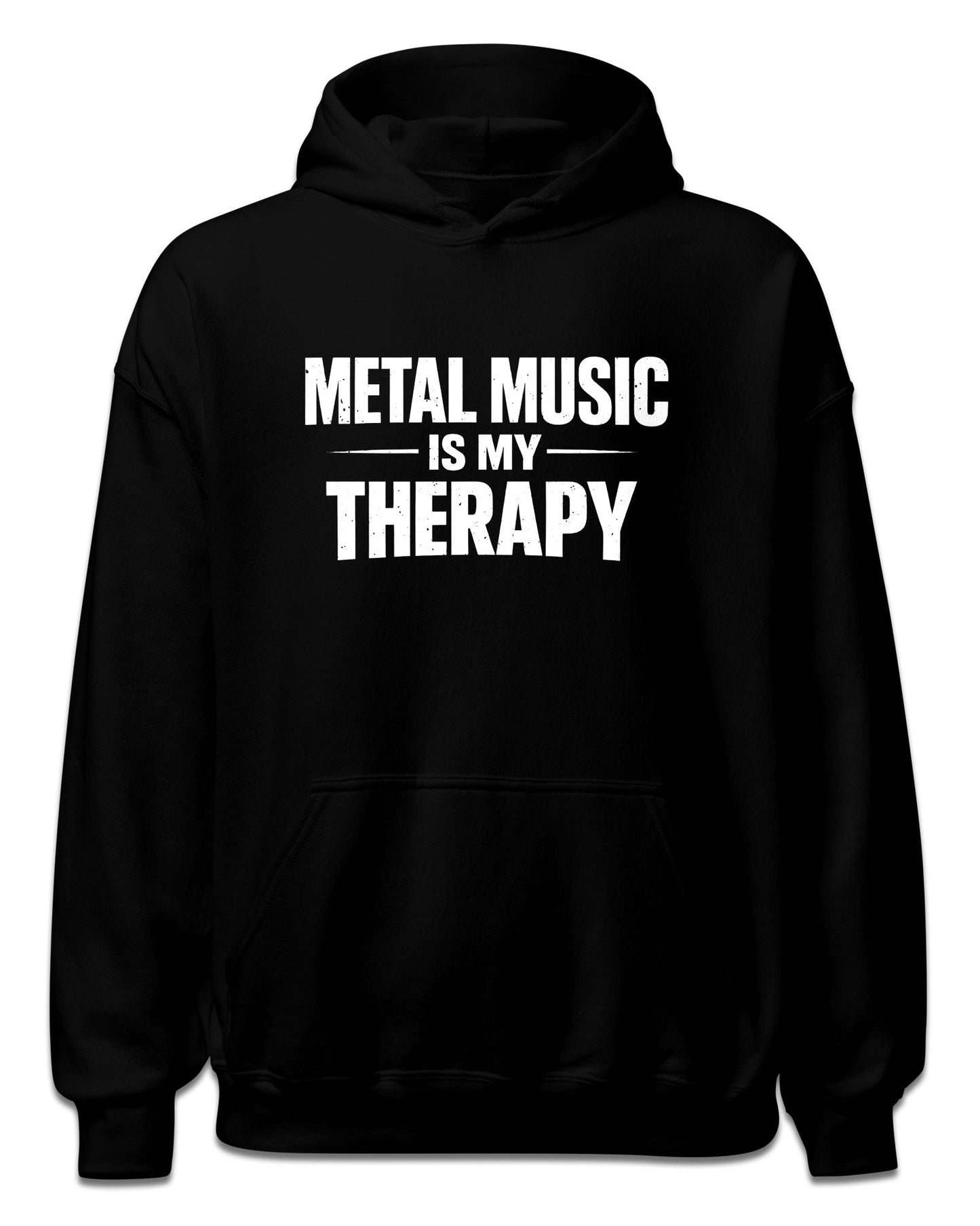 Metal Music Is My Therapy Hoodie