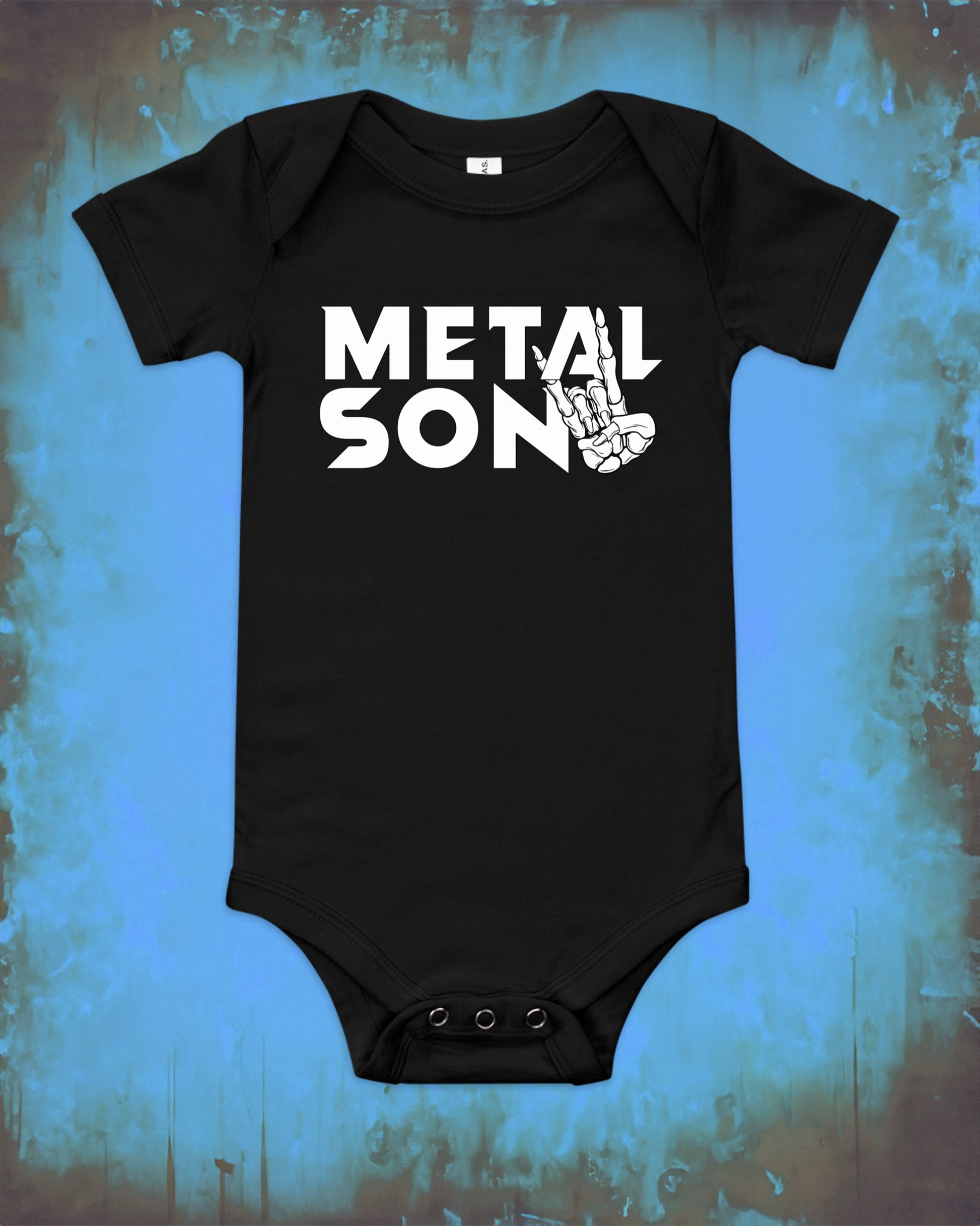 Metal Son Baby Bodysuit