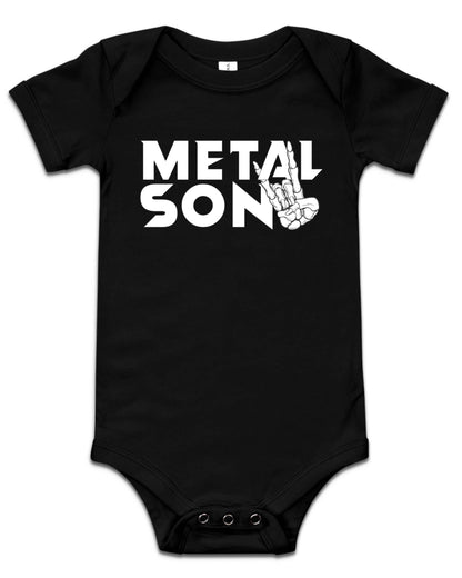 Metal Son Baby Bodysuit