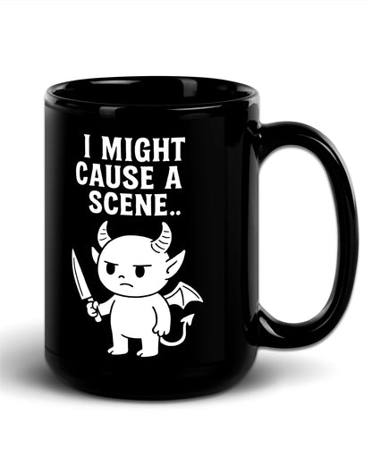 Might Cause A Scene Mug
