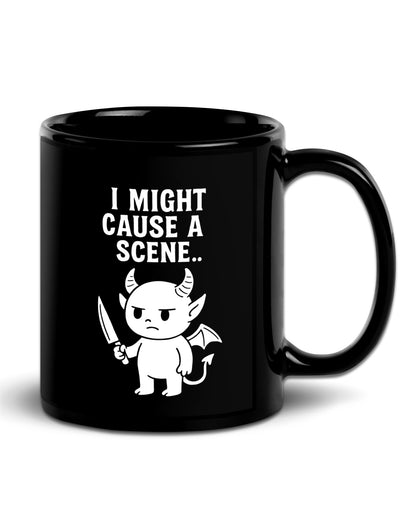Might Cause A Scene Mug