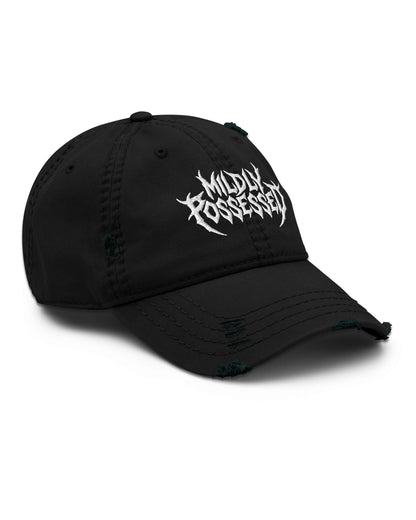 MILDLY POSSESSED Distressed Dad Hat