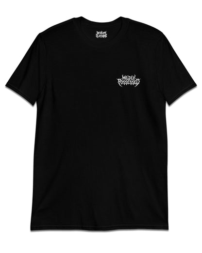 MILDLY POSSESSED Embroidered T-Shirt