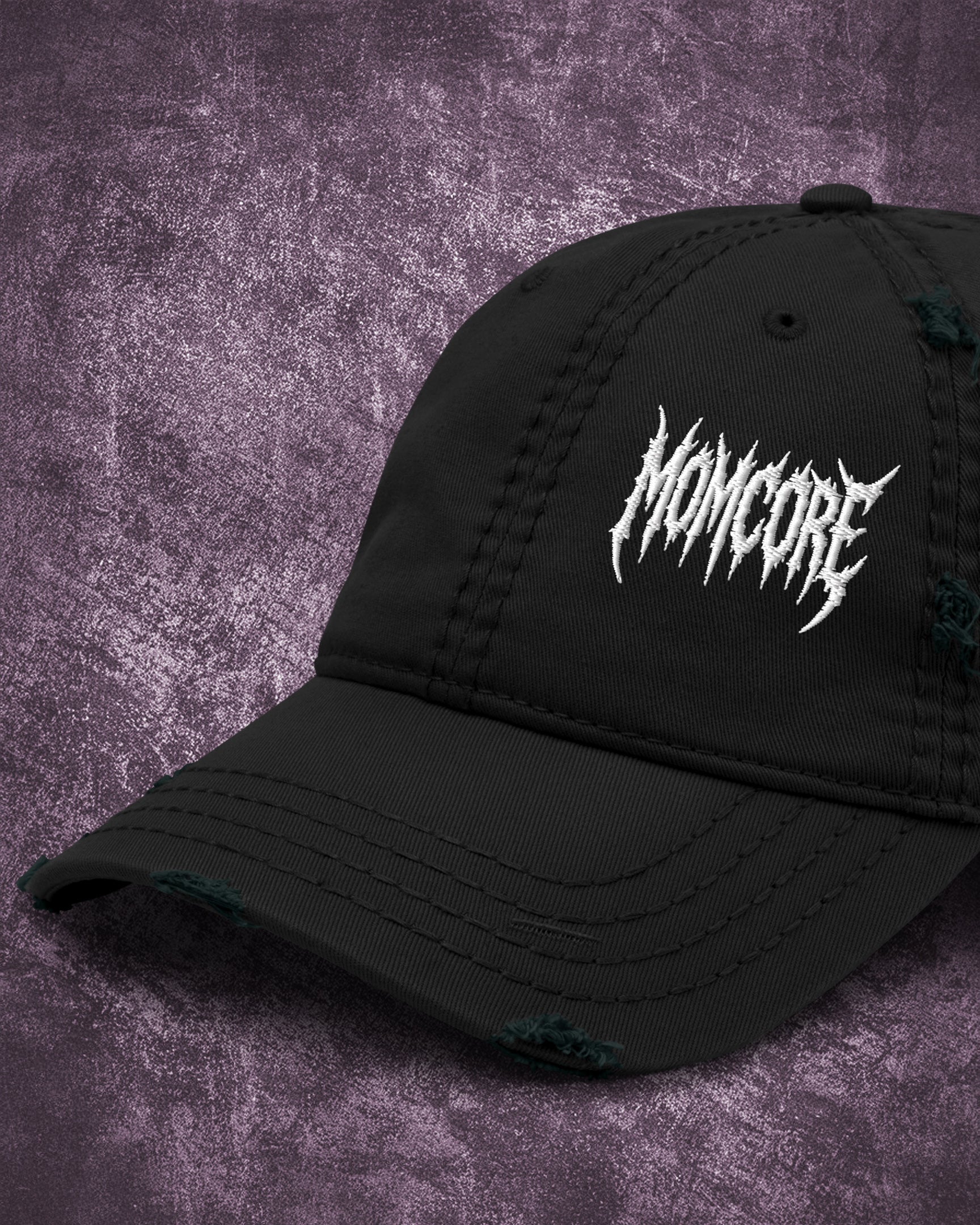 MOMCORE Distressed Dad Hat