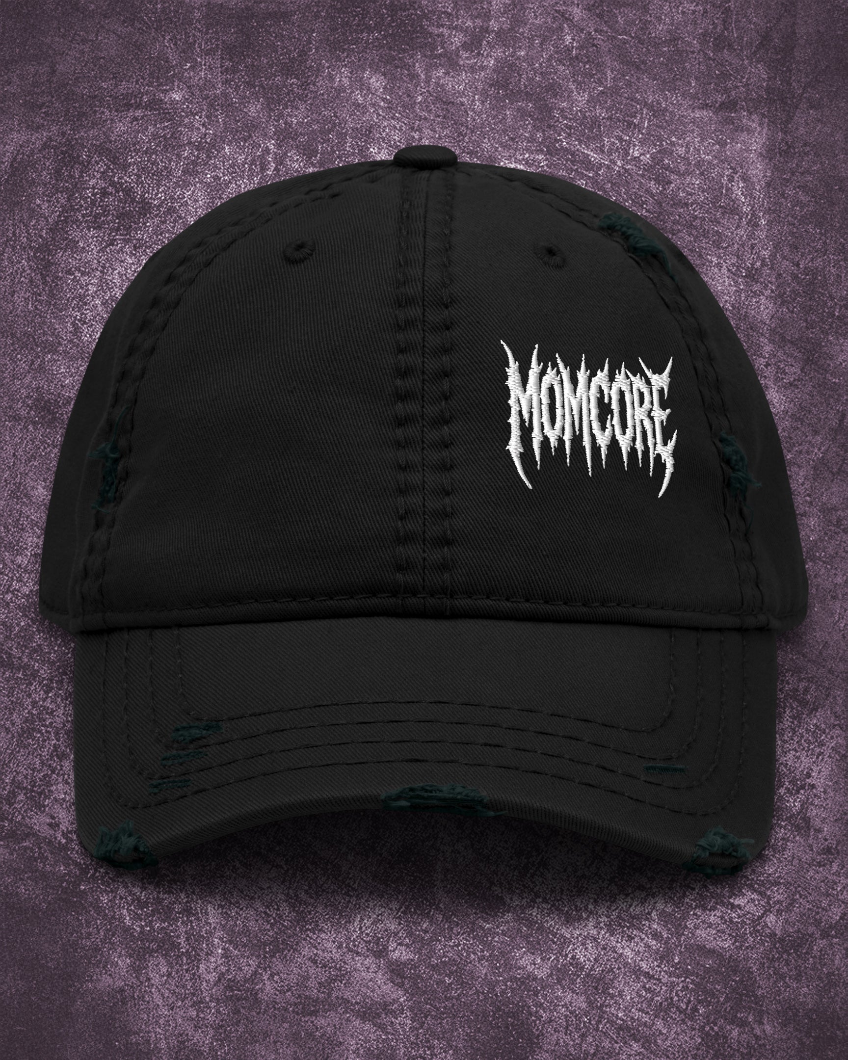 MOMCORE Distressed Dad Hat