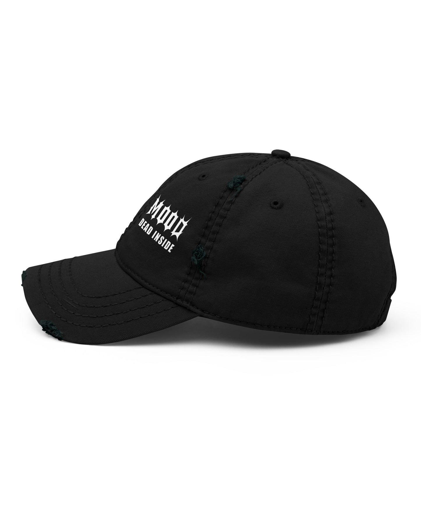 MOOD Dead Inside Distressed Hat